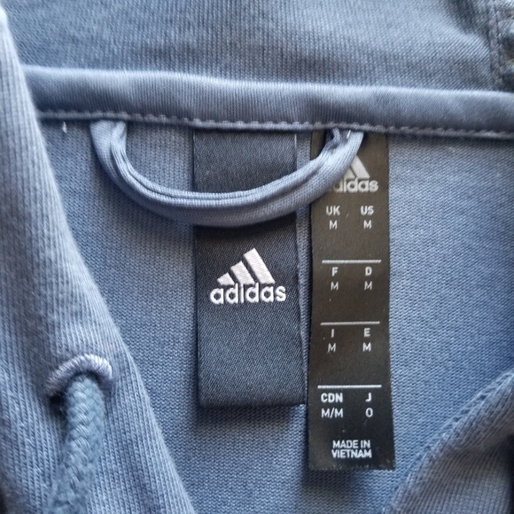 Blue Adidas Graphic Hoodie - Picture 4 of 8